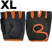 Перчатки для фитнеса р.XL (оранжевые) C33346