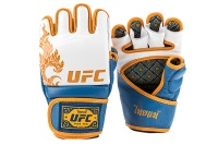 UFC True Thai MMA Перчатки White/ Blue, S UTT-75407