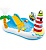 Игровой центр надувной "Fishing fun play center" INTEX 57162NP, 218х188х99 см